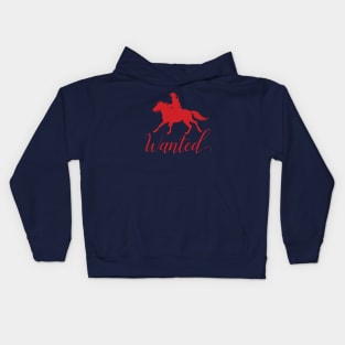 Cute Red Dead Redemption ♥ Wanted Kids Hoodie